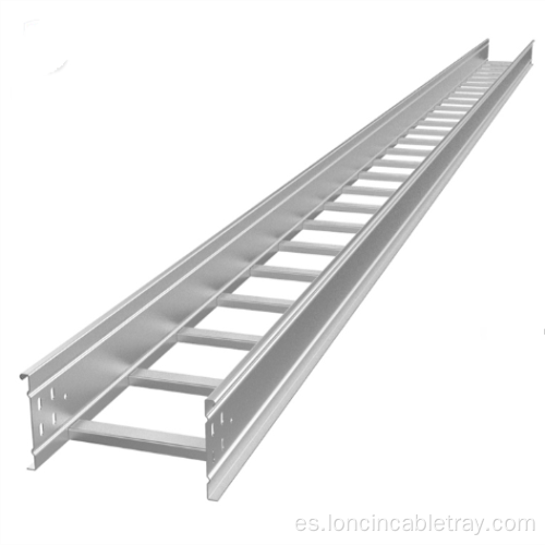 Bandejas de cable de escalera de aleación de aluminio ligero